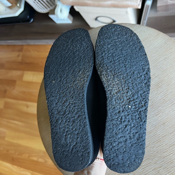 Clarks Men's Black Suede Loafers - Picture 6 of 6